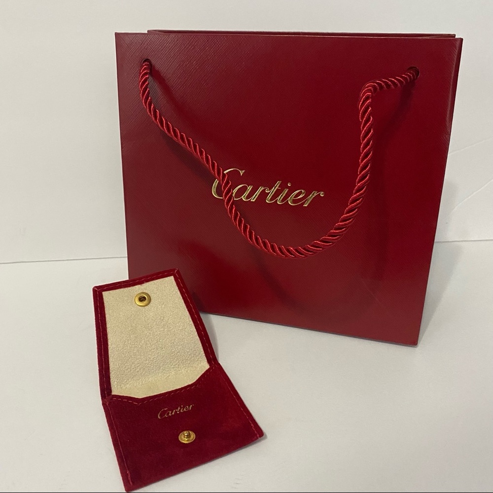 Cartier Ring Travel Pouch Shopping Bag